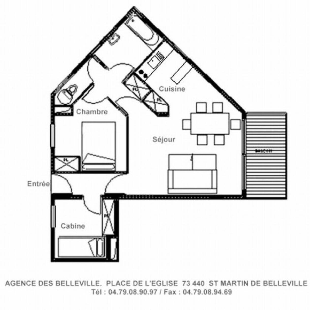 Residence Balcons De Tougnette - Appartement Lumineux Et Agreable - Proche Des Pistes - Balcon Mae-0354 Saint-Martin-de-Belleville Kültér fotó